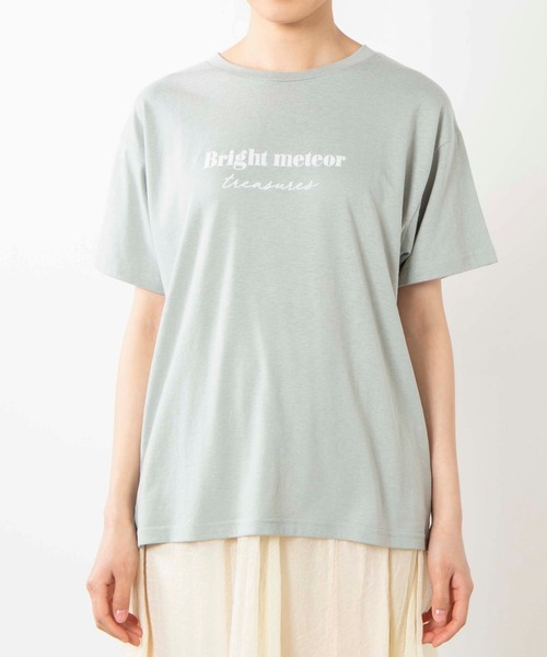 WEGO（ウィゴー）の「WEGO/ソフトタッチアソートTシャツ（Tシャツ/カットソー・レディース・ホワイト系その他/グリーン系その他/ベージュ/ホワイト・FREE）」の12枚目の写真