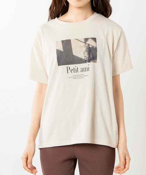 WEGO（ウィゴー）の「WEGO/ソフトタッチアソートTシャツ（Tシャツ/カットソー・レディース・ホワイト系その他/グリーン系その他/ベージュ/ホワイト・FREE）」の13枚目の写真