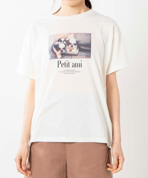 WEGO（ウィゴー）の「WEGO/ソフトタッチアソートTシャツ（Tシャツ/カットソー・レディース・ホワイト系その他/グリーン系その他/ベージュ/ホワイト・FREE）」の14枚目の写真