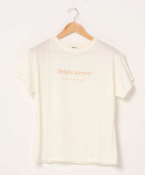 WEGO（ウィゴー）の「WEGO/ソフトタッチアソートTシャツ（Tシャツ/カットソー・レディース・ホワイト系その他/グリーン系その他/ベージュ/ホワイト・FREE）」の9枚目の写真