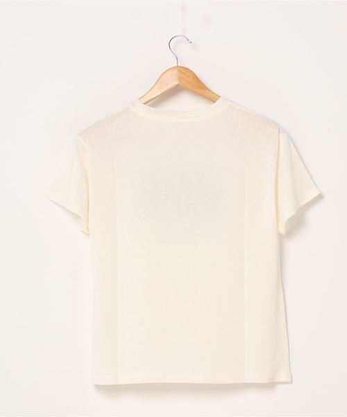 WEGO（ウィゴー）の「WEGO/ソフトタッチアソートTシャツ（Tシャツ/カットソー・レディース・ホワイト系その他/グリーン系その他/ベージュ/ホワイト・FREE）」の5枚目の写真