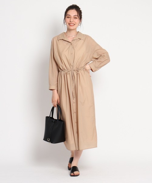 セール Web限定 ハンドウォッシュ シアーローン シャツワンピース ワンピース Indivi インディヴィ のファッション通販 Zozotown