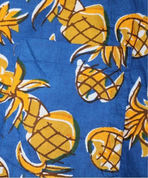 SUNNY  SPORTS（サニースポーツ）の「SUNNY SPORTS/サニースポーツ PRINTED BOX SHIRTS（シャツ/ブラウス・メンズ・ブルー/ベージュ/クリーム/ブラック・MEDIUM/LARGE）」の14枚目の写真