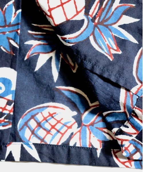 SUNNY  SPORTS（サニースポーツ）の「SUNNY SPORTS/サニースポーツ PRINTED BOX SHIRTS（シャツ/ブラウス・メンズ・ブルー/ベージュ/クリーム/ブラック・MEDIUM/LARGE）」の22枚目の写真