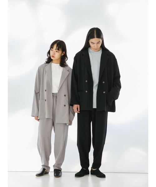 koe（コエ）の「セットアップ対応/羽織りダブルジャケット〇