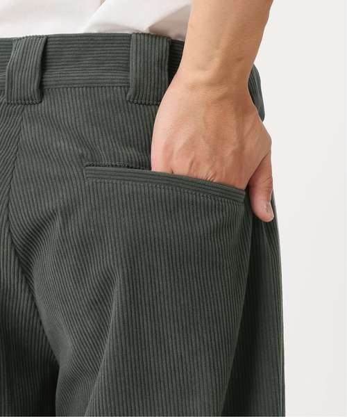 JOURNAL STANDARD relume（ジャーナルスタンダード　レリューム）の「テックコーデュロイ　バギーパンツ（その他パンツ・メンズ・ブラウン/カーキ・MEDIUM/LARGE）」の4枚目の写真