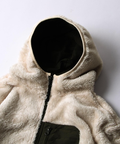 ZIP FIVE(ジップファイブ)の「ファー×ナイロンリバーシブルマウンテンパーカー(マウンテンパーカー・レディース・ホワイト系/ホワイト系1/ブラック系/グレー系/ブラウン系/ベージュ系/ベージュ系1/ネイビー系・MEDIUM/LARGE/X-LARGE)」の13枚目の写真