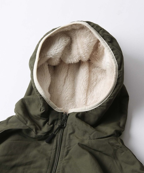 ZIP FIVE(ジップファイブ)の「ファー×ナイロンリバーシブルマウンテンパーカー(マウンテンパーカー・レディース・ホワイト系/ホワイト系1/ブラック系/グレー系/ブラウン系/ベージュ系/ベージュ系1/ネイビー系・MEDIUM/LARGE/X-LARGE)」の18枚目の写真