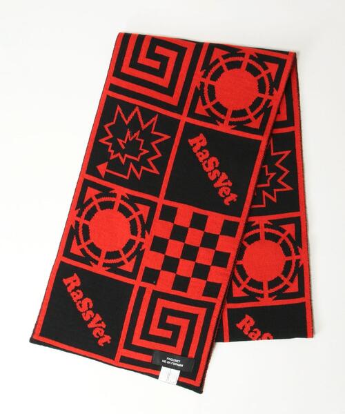 СуперМоргин ラスベート/マフラー RASSVET(ラスベート)/ RASSVET LOGO SCARF -MULTI- | E.S.P.