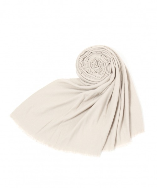 GLOBAL WORK(グローバルワーク)の「洗えるウールブレントストール/920511(マフラー・レディース・オフホワイト/ライトグリーン/ベージュ/ブラック・FREE)」の3枚目の写真