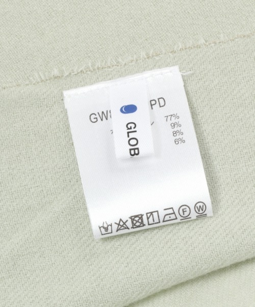 GLOBAL WORK(グローバルワーク)の「洗えるウールブレントストール/920511(マフラー・レディース・オフホワイト/ライトグリーン/ベージュ/ブラック・FREE)」の10枚目の写真