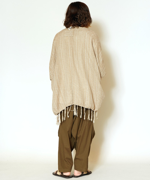 チャイハネ（チャイハネ）の「【チャイハネ】タイコットン サワティジャケット（カーディガン/ボレロ・メンズ・ベージュ/ブラウン/カーキ/ホワイト/ブラック/ターコイズブルー・FREE）」の17枚目の写真