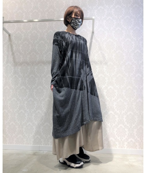 セール エアー天竺 切替ワンピース ワンピース Gomme ゴム のファッション通販 Zozotown