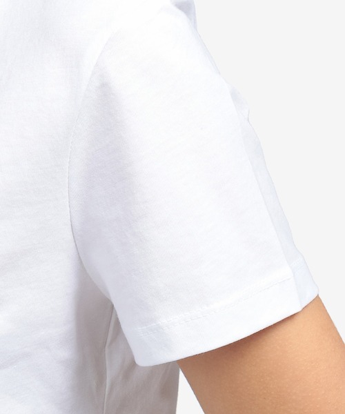 TOMMY HILFIGER(トミーヒルフィガー)の「ロゴクルーネックTシャツ(Tシャツ/カットソー・レディース・ホワイト/ネイビー/ブラック・MEDIUM/LARGE/X-SMALL/SMALL)」の7枚目の写真