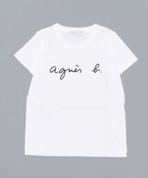 agnes b. | S137 E TS キッズ ロゴTシャツ(Tシャツ/カットソー)