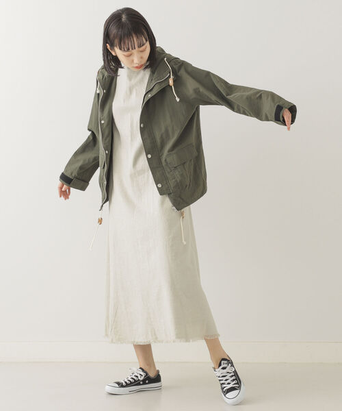 BeAMS DOT(ビームスドット)の「【WEB限定】BeAMS DOT / リネン バックレースアップ ノースリーブワンピース(ワンピース・レディース・ホワイト系その他5/ピンク/ネイビー・FREE)」の11枚目の写真