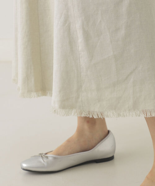 BeAMS DOT(ビームスドット)の「【WEB限定】BeAMS DOT / リネン バックレースアップ ノースリーブワンピース(ワンピース・レディース・ホワイト系その他5/ピンク/ネイビー・FREE)」の16枚目の写真