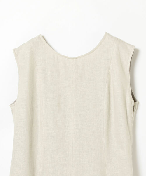 BeAMS DOT(ビームスドット)の「【WEB限定】BeAMS DOT / リネン バックレースアップ ノースリーブワンピース(ワンピース・レディース・ホワイト系その他5/ピンク/ネイビー・FREE)」の18枚目の写真