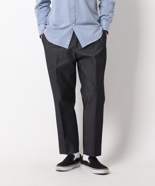 THE SHOP TK (ザ ショップ ティーケー )の「◆【抗菌防臭】ストレッチデニムライクパンツ(その他パンツ・メンズ・ブラック/ネイビー・01/02/03/04)」の2枚目の写真