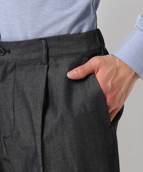 THE SHOP TK (ザ ショップ ティーケー )の「◆【抗菌防臭】ストレッチデニムライクパンツ(その他パンツ・メンズ・ブラック/ネイビー・01/02/03/04)」の13枚目の写真