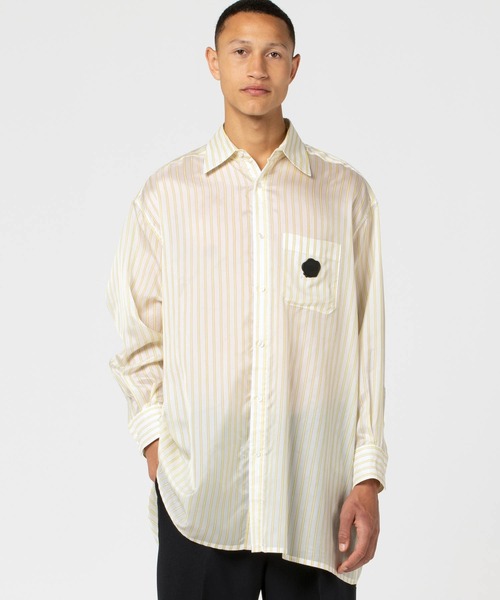 VIKTOR&ROLF（ヴィクター&ロルフ）の「VIKTOR&ROLF(ヴィクター＆ロルフ)イエローストライプロングシャツ（シャツ/ブラウス・メンズ・イエロー・S/M/L/XL）」の15枚目の写真