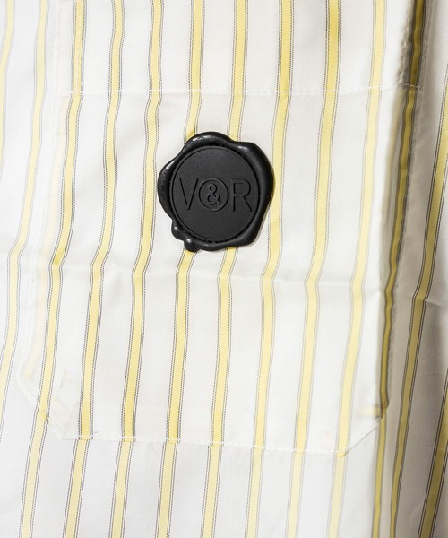 VIKTOR&ROLF（ヴィクター&ロルフ）の「VIKTOR&ROLF(ヴィクター＆ロルフ)イエローストライプロングシャツ（シャツ/ブラウス・メンズ・イエロー・S/M/L/XL）」の11枚目の写真