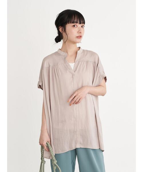 earth music&ecology（アースミュージックアンドエコロジー）の「2wayリブキャミソール ＊（キャミソール・レディース・ブラック/アイボリー/ライトピンク/ライトベージュ・S/M）」の20枚目の写真