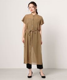 RITO | RITO シアーコットンロングシャツドレス(ワンピース)