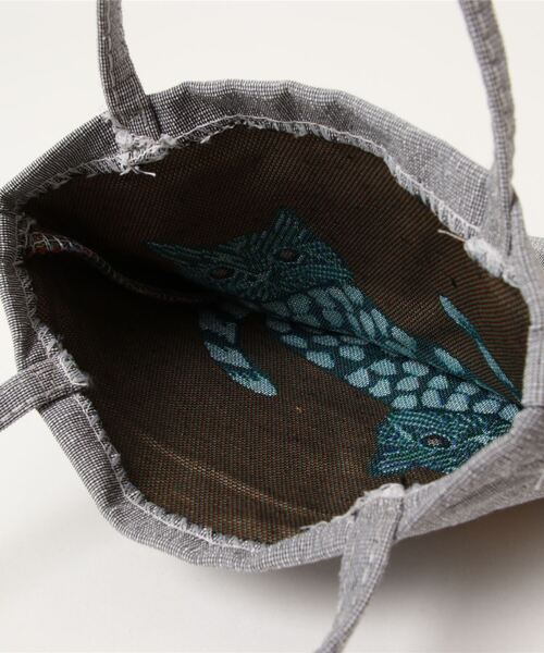 松尾ミユキ(マツオミユキ)の「松尾ミユキ/ミニトートバッグ/動物(トートバッグ・レディース・ホワイト系/グリーン系/グリーン系2/ブルー系/ブルー系2/イエロー系/ピンク系/ピンク系2/ブルー系3/ホワイト系2/ブラウン系/ネイビー系・FREE)」の13枚目の写真