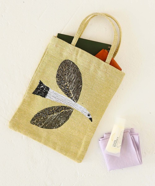 松尾ミユキ(マツオミユキ)の「松尾ミユキ/ミニトートバッグ/動物(トートバッグ・レディース・ホワイト系/グリーン系/グリーン系2/ブルー系/ブルー系2/イエロー系/ピンク系/ピンク系2/ブルー系3/ホワイト系2/ブラウン系/ネイビー系・FREE)」の10枚目の写真