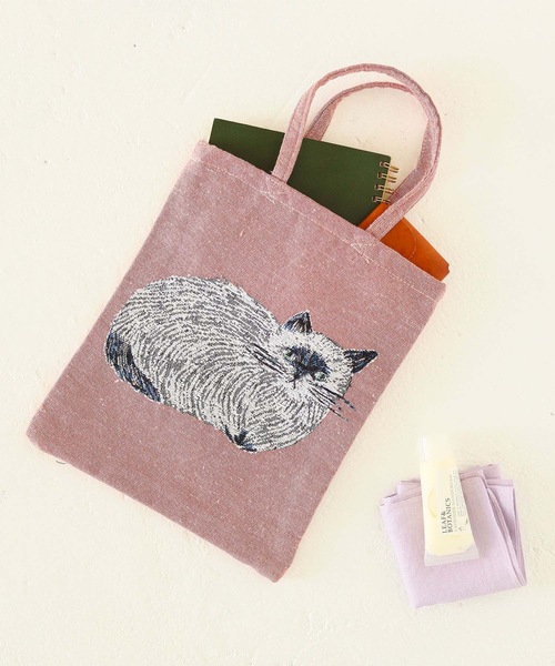 松尾ミユキ(マツオミユキ)の「松尾ミユキ/ミニトートバッグ/動物(トートバッグ・レディース・ホワイト系/グリーン系/グリーン系2/ブルー系/ブルー系2/イエロー系/ピンク系/ピンク系2/ブルー系3/ホワイト系2/ブラウン系/ネイビー系・FREE)」の11枚目の写真