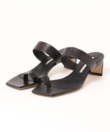 IENA | 【BRENTA/ブレンタ】レザートングサンダル(サンダル)