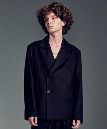 ADD SEOUL | 【ADD SEOUL】ESSENTIAL CROPPED BLAZER JACKET / エッセンシャル クロップド ブレザー ジャケット セットアップ(テーラードジャケット)