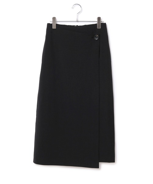 ADAM ET ROPE'（アダムエロペ）の「【アウトレット店舗・WEB限定】リネンライクラップスカート（スカート・レディース・ブラック/レッド/ブルー・FREE）」の7枚目の写真