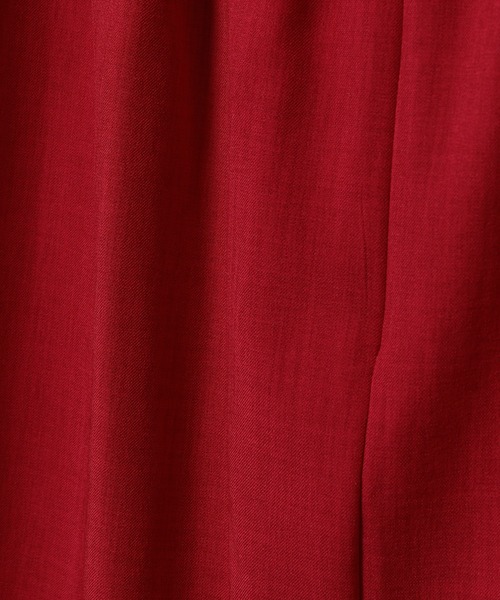 ADAM ET ROPE'（アダムエロペ）の「【アウトレット店舗・WEB限定】リネンライクラップスカート（スカート・レディース・ブラック/レッド/ブルー・FREE）」の8枚目の写真