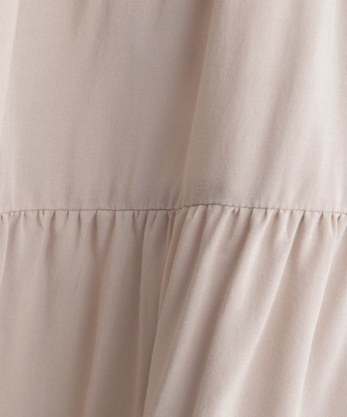 Andemiu（アンデミュウ）の「ティアードシャツチュニック948220（シャツ/ブラウス・レディース・ホワイト/ベージュ/イエロー・FREE）」の19枚目の写真