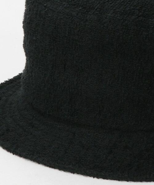 Charcoal TOKYO（チャコールトーキョー）の「＜Charcoal（チャコール）＞ PILE BUCKET HAT/ハット（ハット・メンズ・ホワイト/ブラック・LARGE）」の5枚目の写真