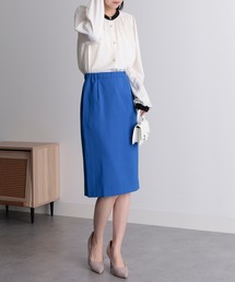 RANAN | すっきりきれいめ美脚シルエット防シワストレッチタイトスカート(スカート)