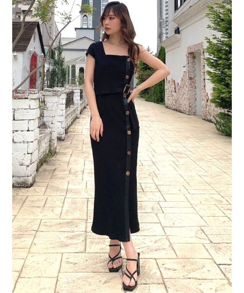 RESEXXY(リゼクシー)の「配色セットバックヒールサンダル(サンダル・レディース・その他1/ブラック/ベージュ・SMALL/LARGE/MEDIUM)」の14枚目の写真