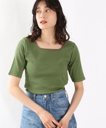 LOWRYS FARM | メランジパイピング５Ｓ　945295(Tシャツ/カットソー)
