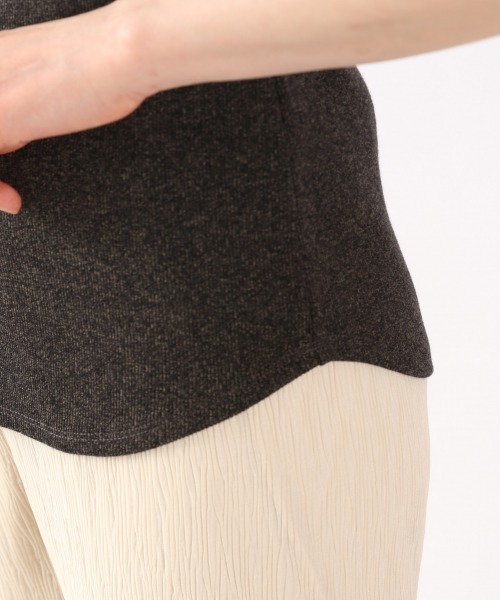 LOWRYS FARM(ローリーズファーム)の「メランジパイピング5S 945295(Tシャツ/カットソー・レディース・ブラック/パープル/グリーン/アイボリー・FREE)」の10枚目の写真