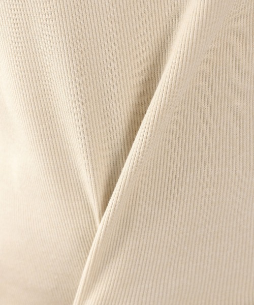 LOWRYS FARM(ローリーズファーム)の「メランジパイピング5S 945295(Tシャツ/カットソー・レディース・ブラック/パープル/グリーン/アイボリー・FREE)」の13枚目の写真