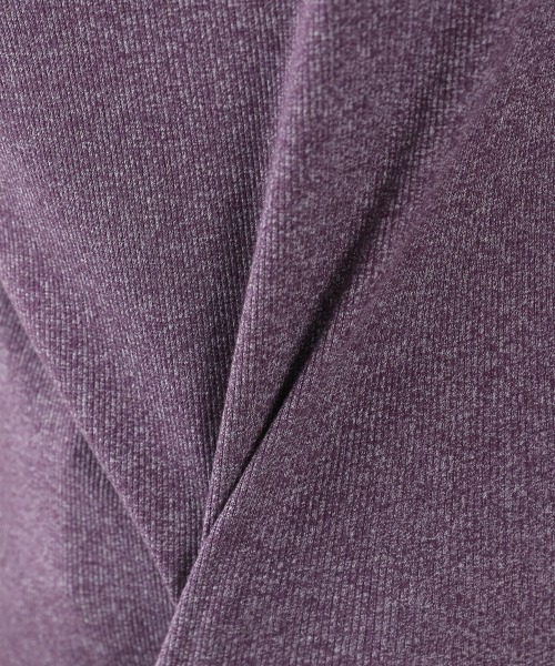 LOWRYS FARM(ローリーズファーム)の「メランジパイピング5S 945295(Tシャツ/カットソー・レディース・ブラック/パープル/グリーン/アイボリー・FREE)」の15枚目の写真