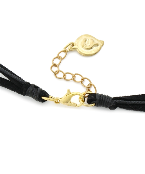 チャイハネ（チャイハネ）の「【チャイハネ】フレーザネックレス（ネックレス・レディース・パープル/ブラック/ベージュ/グリーン×オレンジ・FREE）」の6枚目の写真