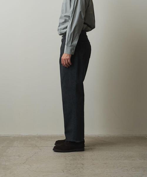 steven alan 25SS デニムパンツ スラックス L グレー メンズ STEVEN ALAN スラックス 「Steven Alan」 13.5oz デニム イン