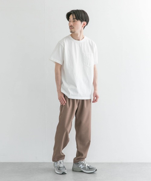 THE NORTH FACE PURPLE LABEL(ザ ノースフェイス パープルレーベル)の「THE NORTH FACE PURPLE LABEL 7OZ H/S POCKET T-SHIRT(Tシャツ/カットソー・メンズ・グレー/オフホワイト/オリーブ・MEDIUM/LARGE)」の9枚目の写真