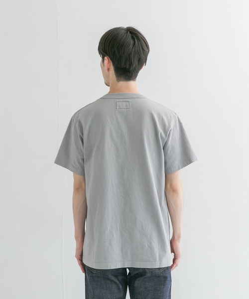 THE NORTH FACE PURPLE LABEL(ザ ノースフェイス パープルレーベル)の「THE NORTH FACE PURPLE LABEL 7OZ H/S POCKET T-SHIRT(Tシャツ/カットソー・メンズ・グレー/オフホワイト/オリーブ・MEDIUM/LARGE)」の12枚目の写真