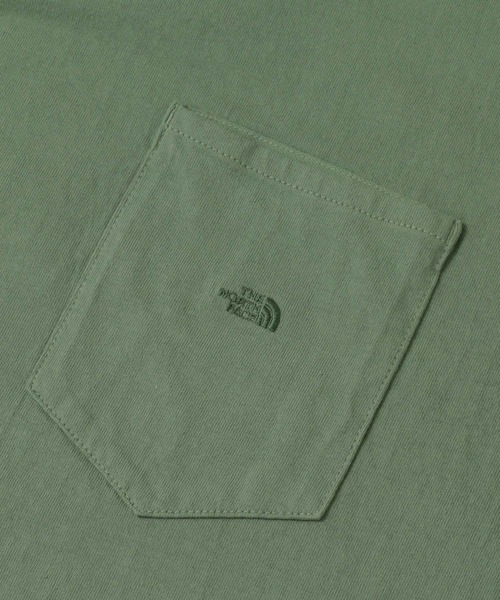 THE NORTH FACE PURPLE LABEL(ザ ノースフェイス パープルレーベル)の「THE NORTH FACE PURPLE LABEL 7OZ H/S POCKET T-SHIRT(Tシャツ/カットソー・メンズ・グレー/オフホワイト/オリーブ・MEDIUM/LARGE)」の17枚目の写真