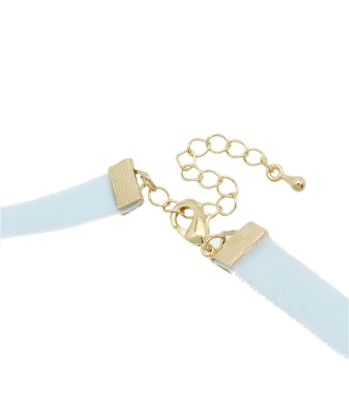 WEGO（ウィゴー）の「WEGO/ミンクスワンチョーカー（ネックレス・レディース・ホワイト/サックスブルー/ピンク・FREE）」の7枚目の写真