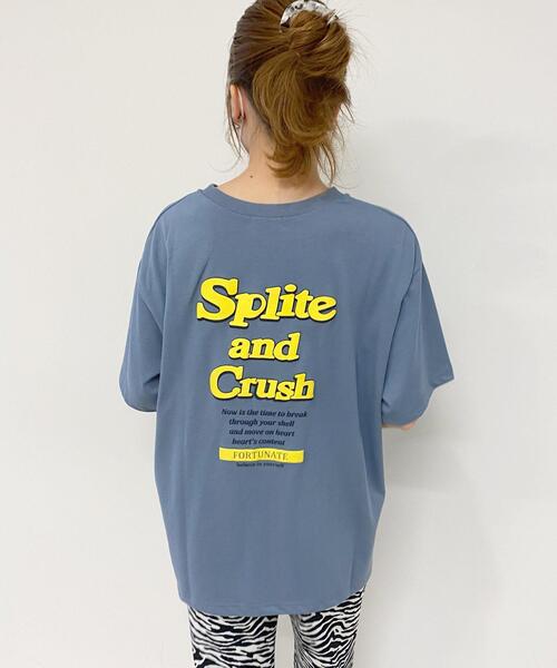 セール Back 蛍光ロゴ半袖tシャツ Tシャツ カットソー Ingni イング のファッション通販 Zozotown